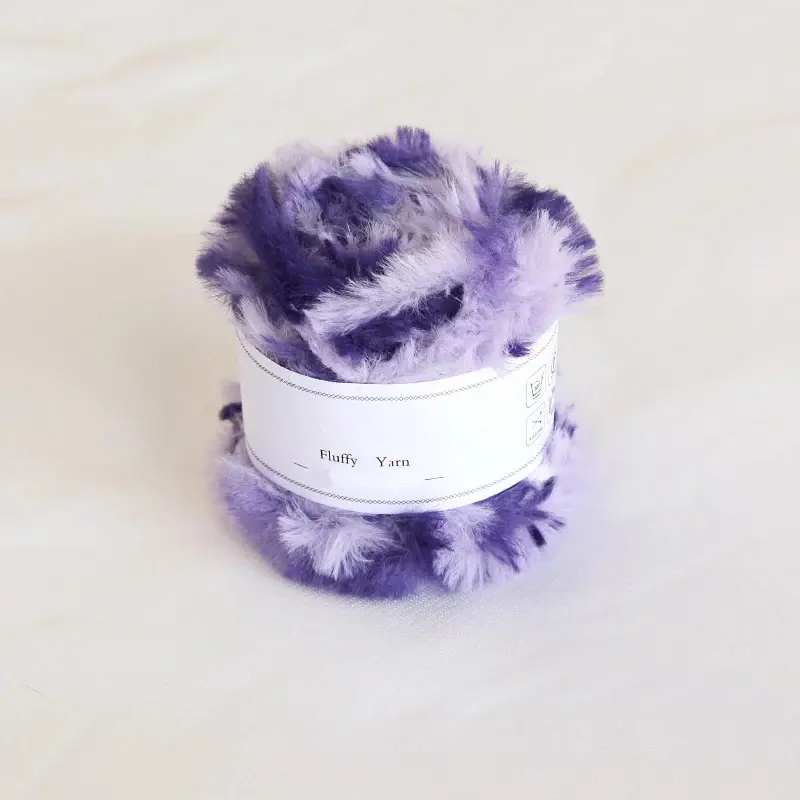 50g Fur Yarn Ball Imitation Rabbit Hair Crochet Hand Woven Hat Scarff DIY Mink Fur Fur Raccoon Fur Yarn