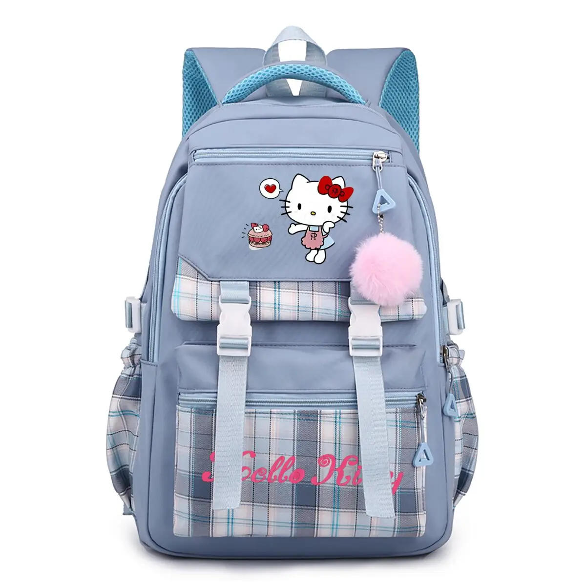 Cute Hello Kitty Schoolbags Children Teeneger Student Backpack School Students Cartoon Hello Kitty Bags Gifts Women Ruckpacks