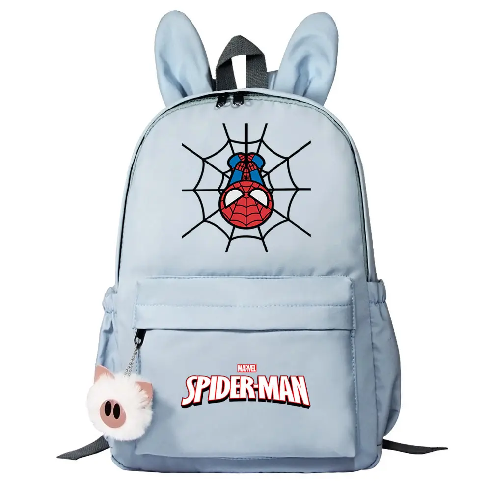 Cute Student Teenager Children Rucksack Kawaii Spiderman Girl Boy Backpack Women School Book Bags Kids Birthday Gift