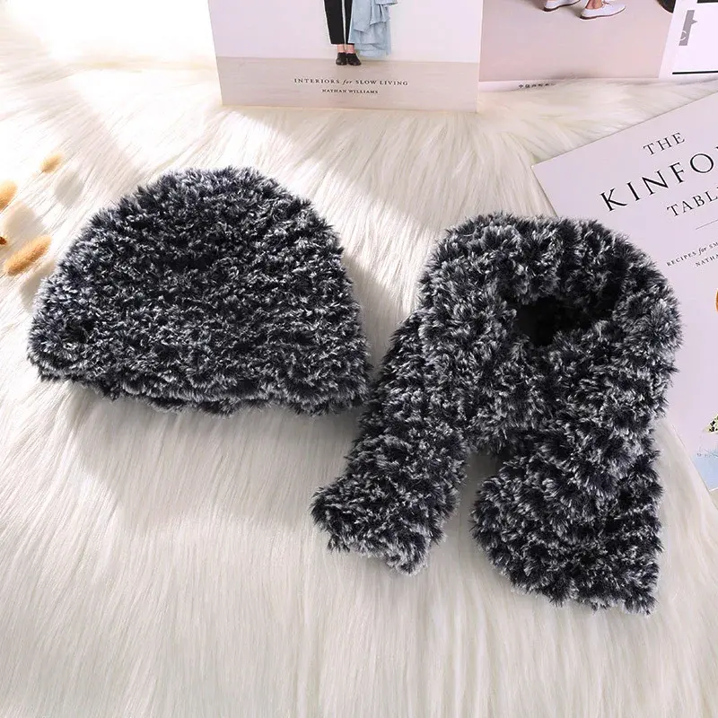 Coarse Fur Yarn Ball Imitation Fur Plush Yarn Long Fur Mink Hat Hand Woven Scarf Hand Woven DIY Fur Thread