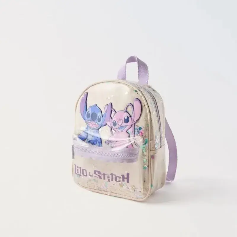 Disney New Stitch Trendy Fashion Backpack Backpack Multifunctional Kindergarten School Bag Halloween Christmas Gift