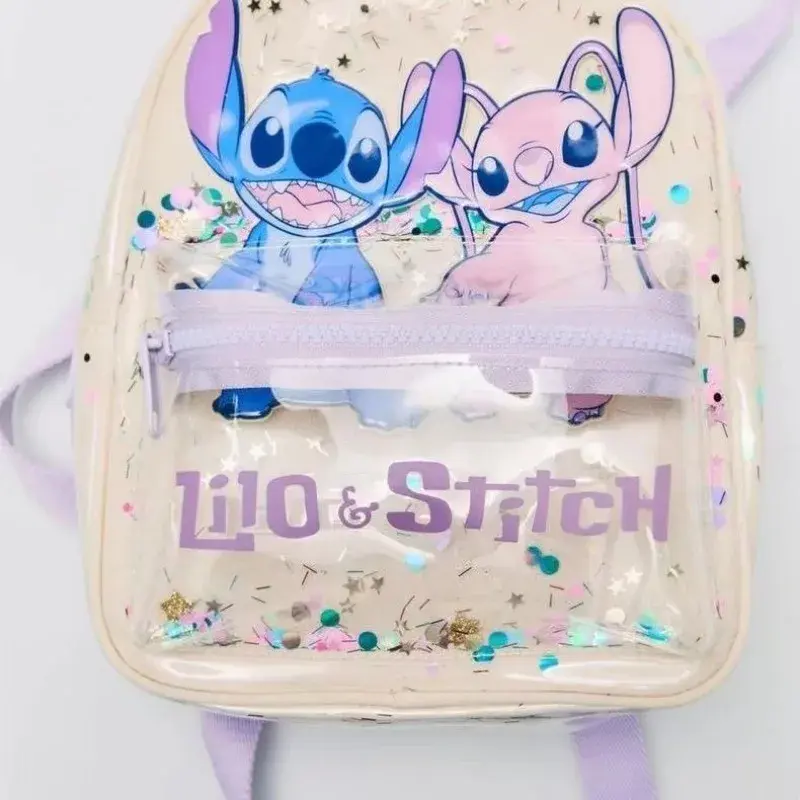 Disney New Stitch Trendy Fashion Backpack Backpack Multifunctional Kindergarten School Bag Halloween Christmas Gift