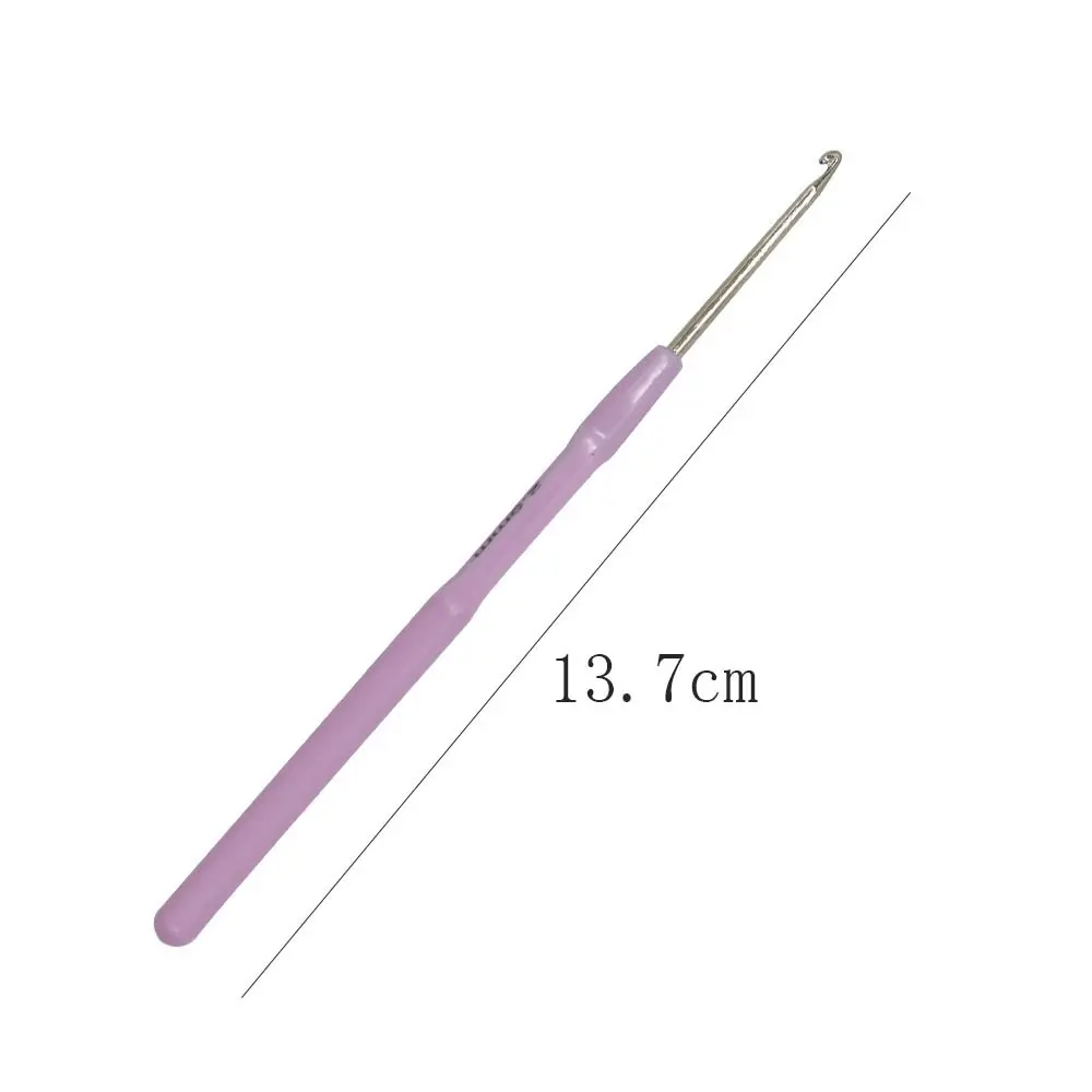 3pcs Crochet Hooks Plastics Handle Knitting Needles for Yarn DIY Craft Nice Gift Women Knitting Tools