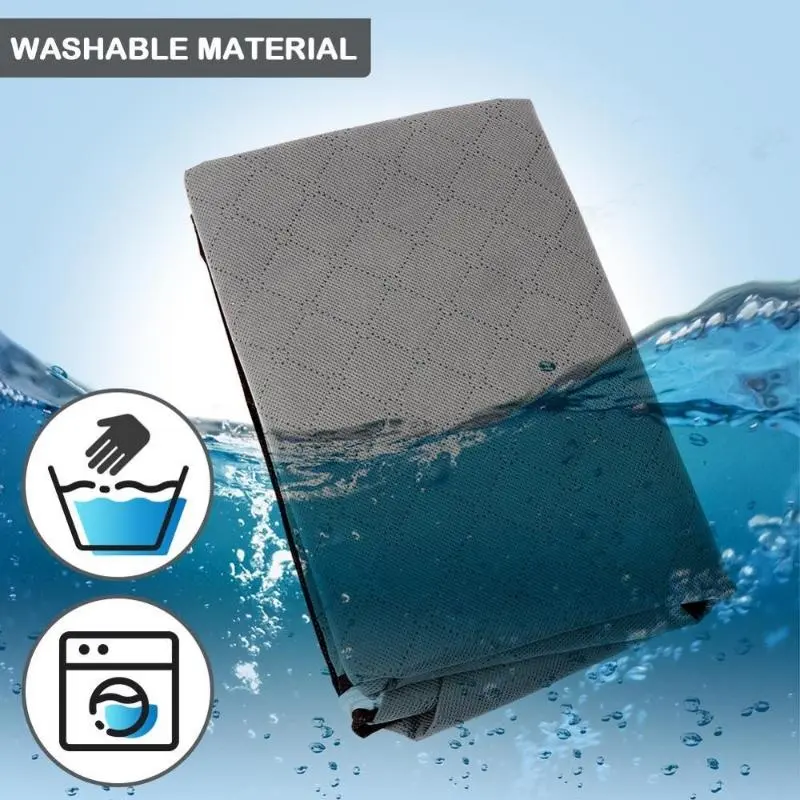 Foldable Storage Bag Clothes Organizer Waterproof Oxford Clear Window Clothing Wardrobe Organizer Home Non Woven Storage Box