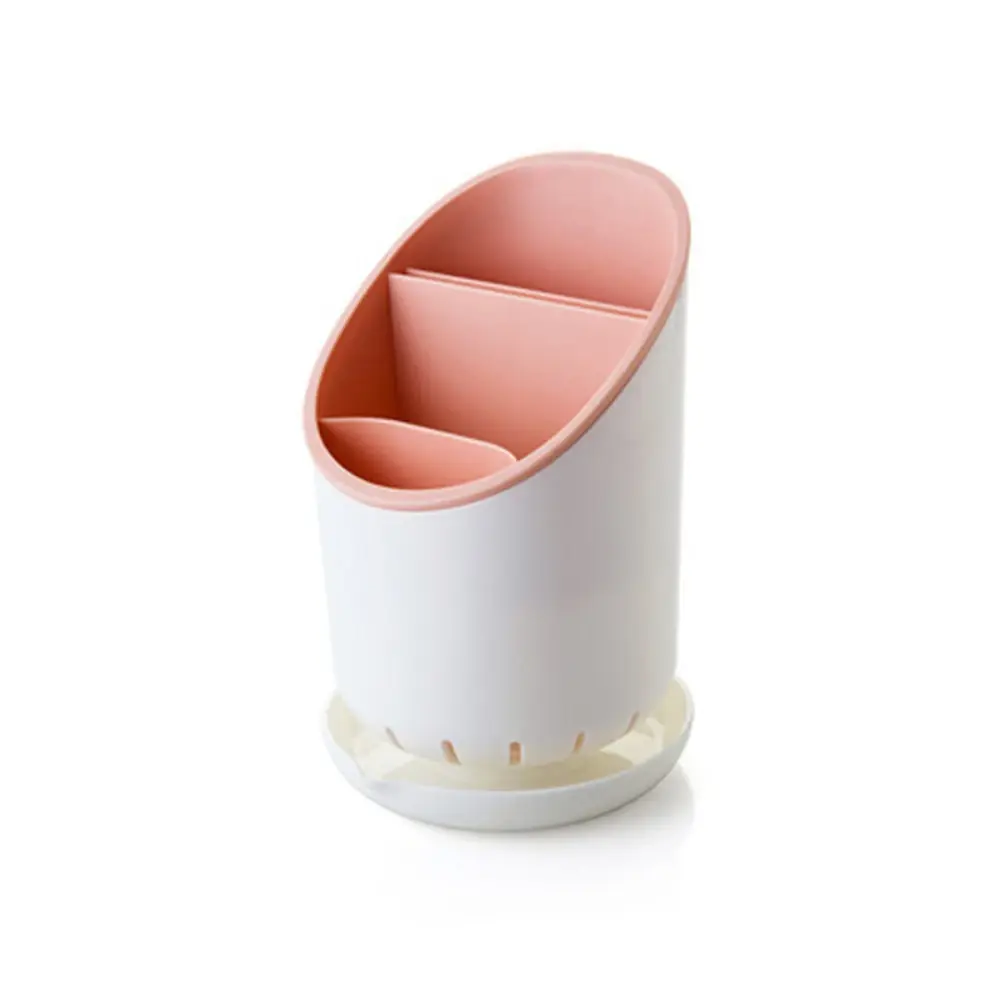 Space Saving Tableware Storage Rack New Drainage Hole with Tray Chopstick Holder Detachable Large Capacity Household Drain Rack