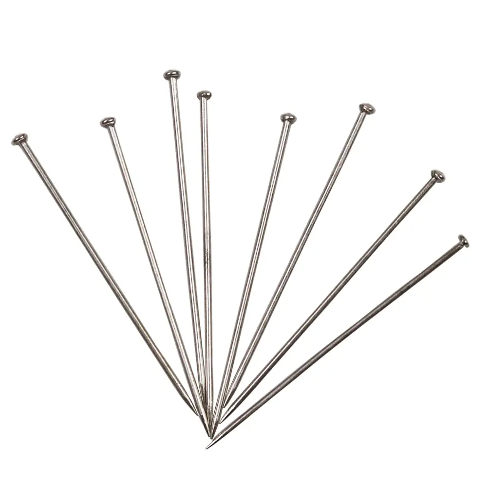 Stainless Steel Dressmaker Straight Quilting Pins Fine Satin Ball Head Pins 26mm for Jewelry Making DIY Sewing Tools
