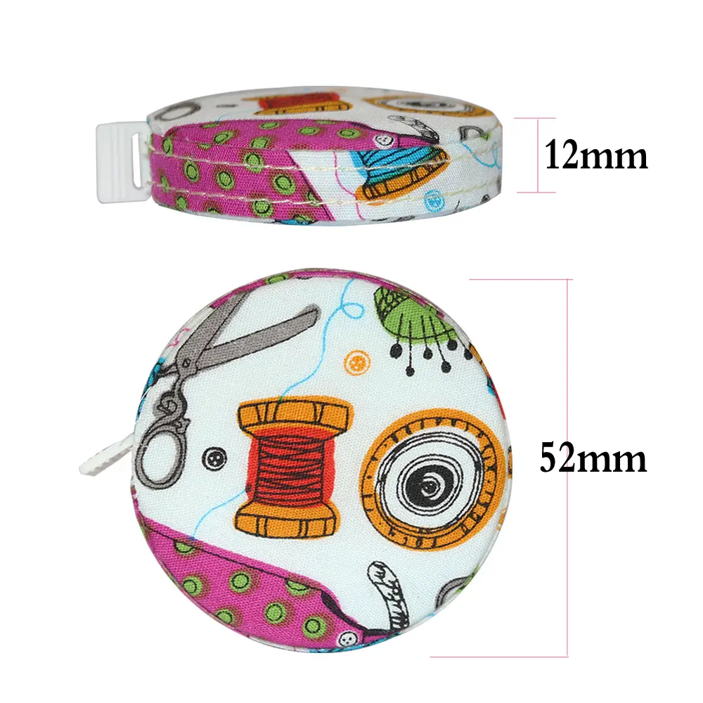 1.5 meter soft ruler for measuring sewing tape, clothing inches, centimeters, mini portable gift plastic leather ruler Clothin