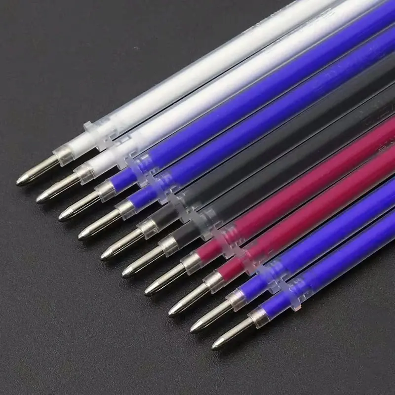 1Pc Heat Erase Pen with 40Pcs High Temperature Disappearing Fabric Marker Refills for Fabric DIY Craft Tailoring Accessories