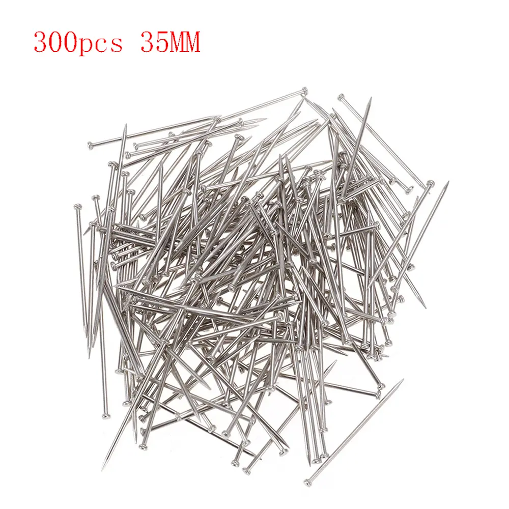 300 Pcs Stainless Steel Pins For Clothing Design Vertical Cutting Special Positioning Needles Patchwork Cutting Bed Fixed Needle