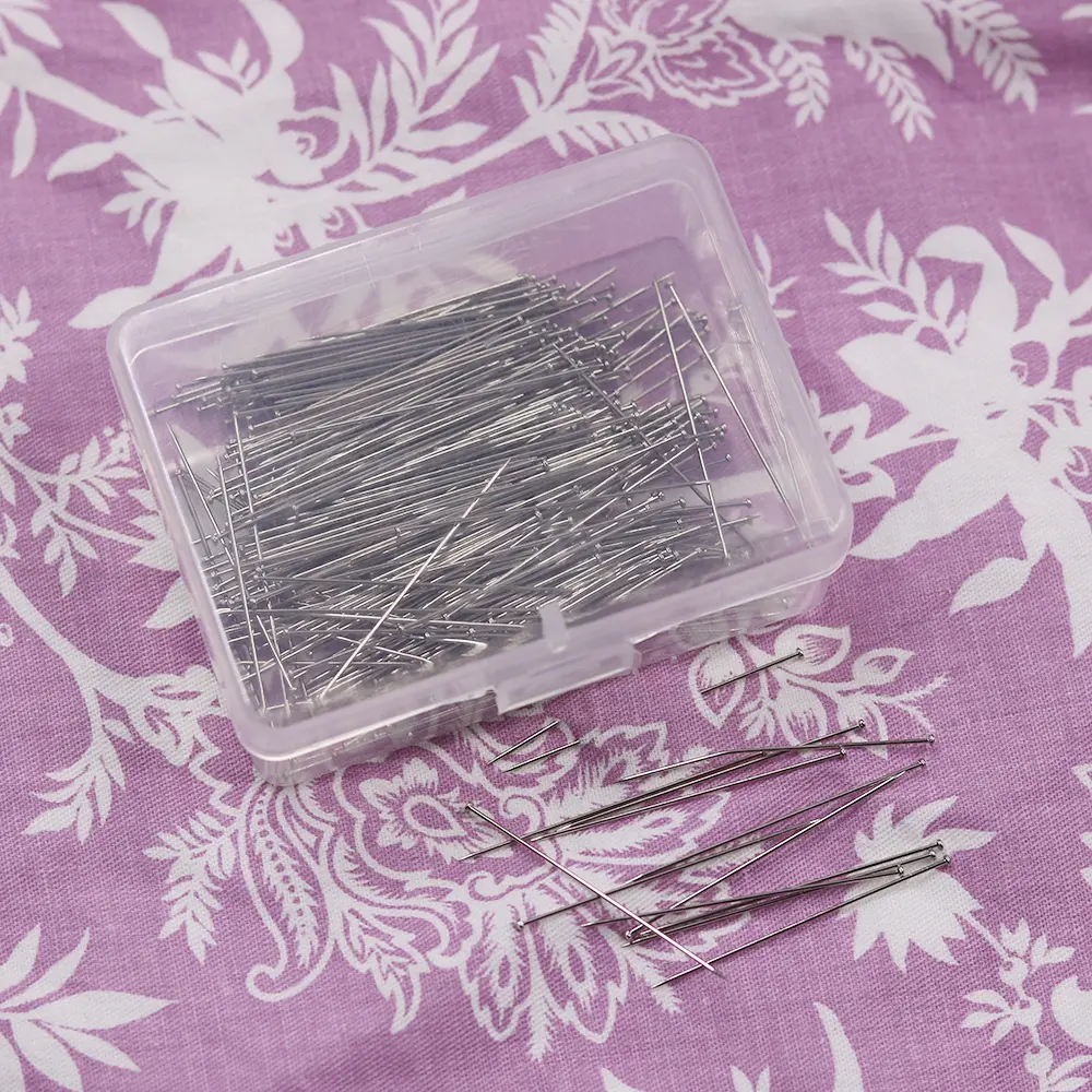 300 Pcs Stainless Steel Pins For Clothing Design Vertical Cutting Special Positioning Needles Patchwork Cutting Bed Fixed Needle