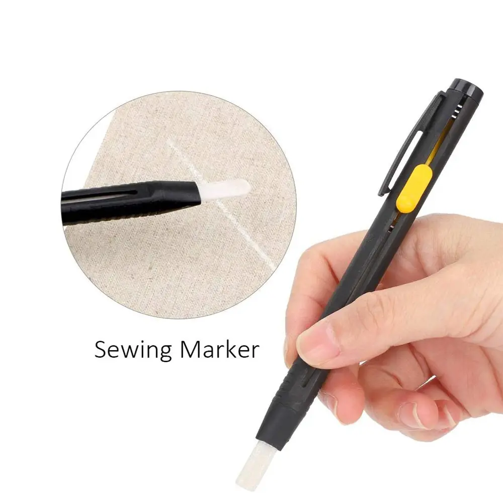 Tailor Pencil Replaceable Refill Vanishing Pencil Tool Cloth Leather Clothing Sign Chalk DIY Sewing Marker Pen