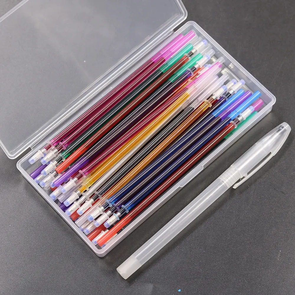 40pcs Embroider Water Soluble Refill Erasability Marking Pen Quilting Arts Crafts Fabric Sewing Pen DIY Marking Tool