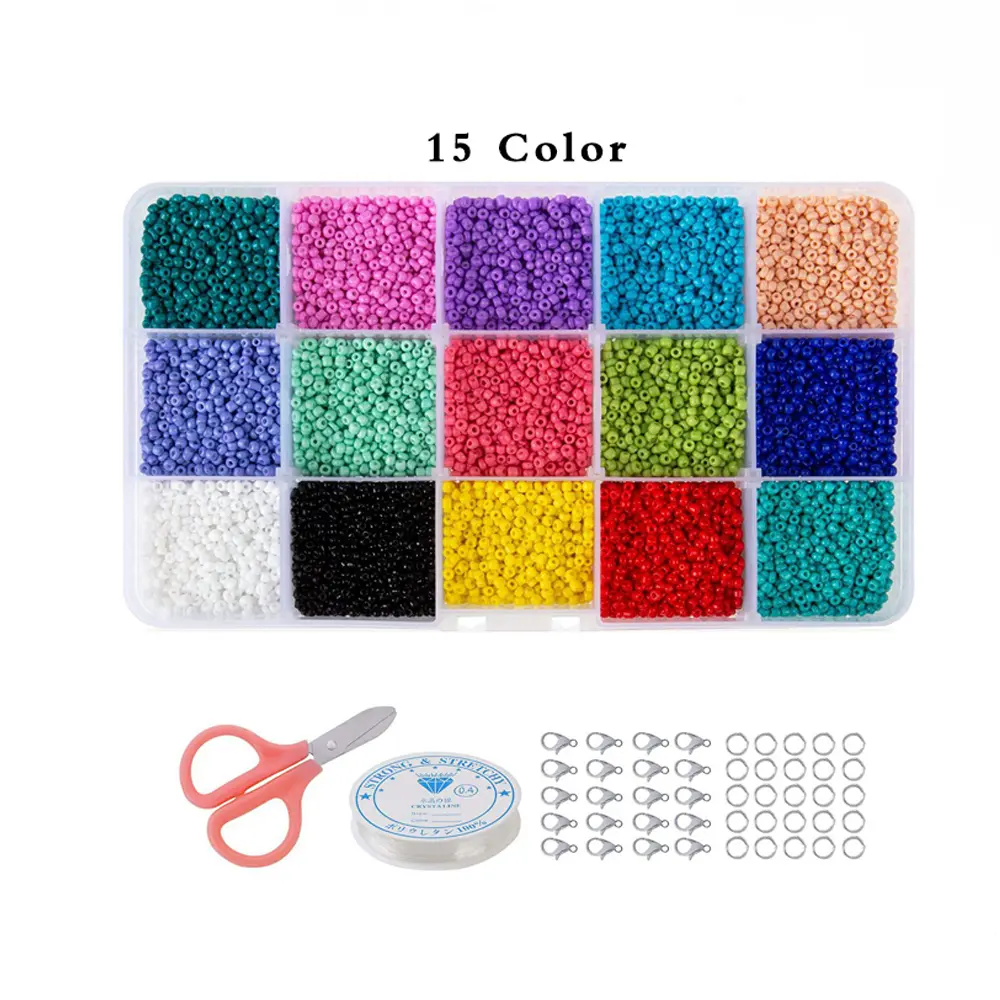 Wood Weaving Beading Loom kit for Jewelry Bracelets Necklaces DIY Handmade Knitting Machine Beads Starter Kit Beautiful Gift