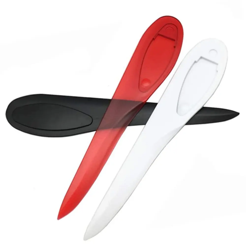 Paper Cutter Plastic Handle Long Handle Letter Opener A4 Paper Plastic Paper Cutter Art Paper Cutting Scissors