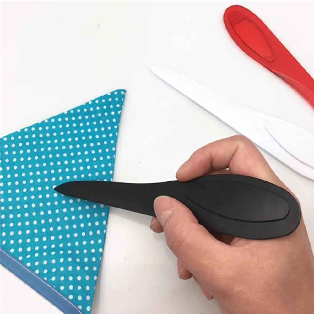 Paper Cutter Plastic Handle Long Handle Letter Opener A4 Paper Plastic Paper Cutter Art Paper Cutting Scissors