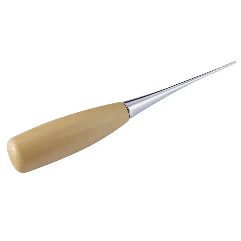 15pcs Leather Craft Sewing Kit Waxed Thread Hand Quilting Needles Sewing Awl Leather Repairing Tools Beginner