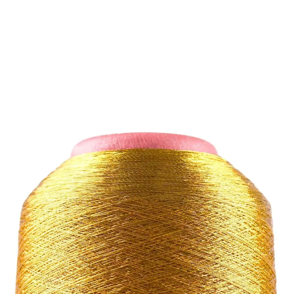 1/2pcs Metallic Thread Embroidery Gold Silver Machine Embroidery Threads 150D DIY Manual Bright Metallic Yarn Sewing Thread