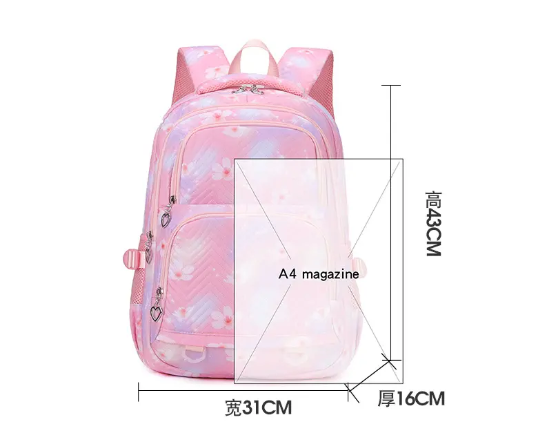Stitch Backpack Boys Girls Versatile Lightweight Large-capacity Bookbag High-quality Anime Student Figure Schoolbag Gift
