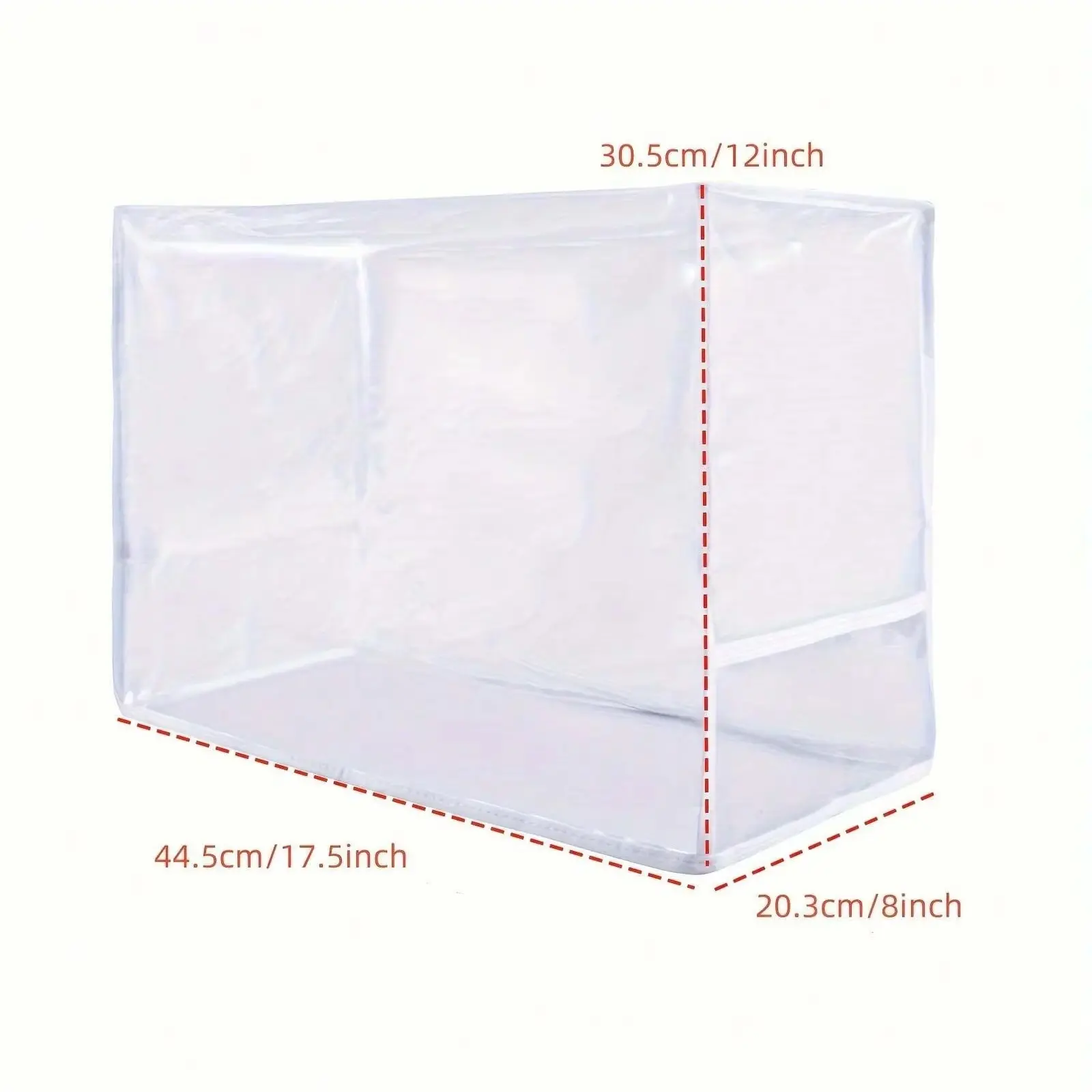 Sewing Machine Cover with Storage Pockets Dust Cover for Sewing Machine Sewing Machine Dust Cover Sewing Machine Cover (clear)