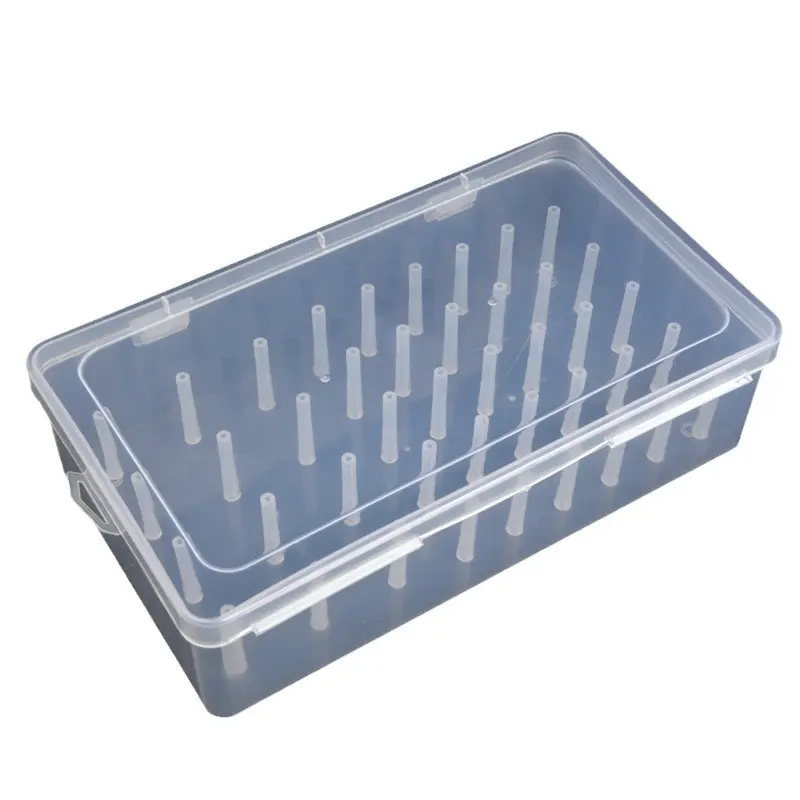 42 Axis Needle and Thread Box Household Storage Box Multi functional Transparent Needle and Thread Set Thread Box Sorting