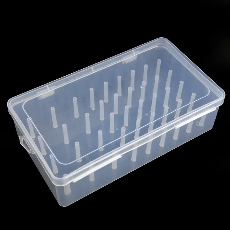 42 Axis Needle and Thread Box Household Storage Box Multi functional Transparent Needle and Thread Set Thread Box Sorting