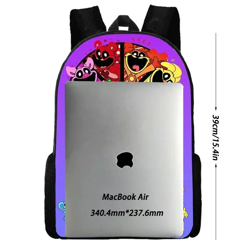 Child School Cute Cartoon S-SuperKitties Backpack with Lunch Bags ,Pencil Bags ,School Bags for Boys Girls Best Gift