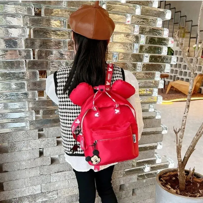Luxury Children's Gift Schoolbag Disney Joint Backpack Mickey Backpack Small Backpack Kindergarten Schoolbag