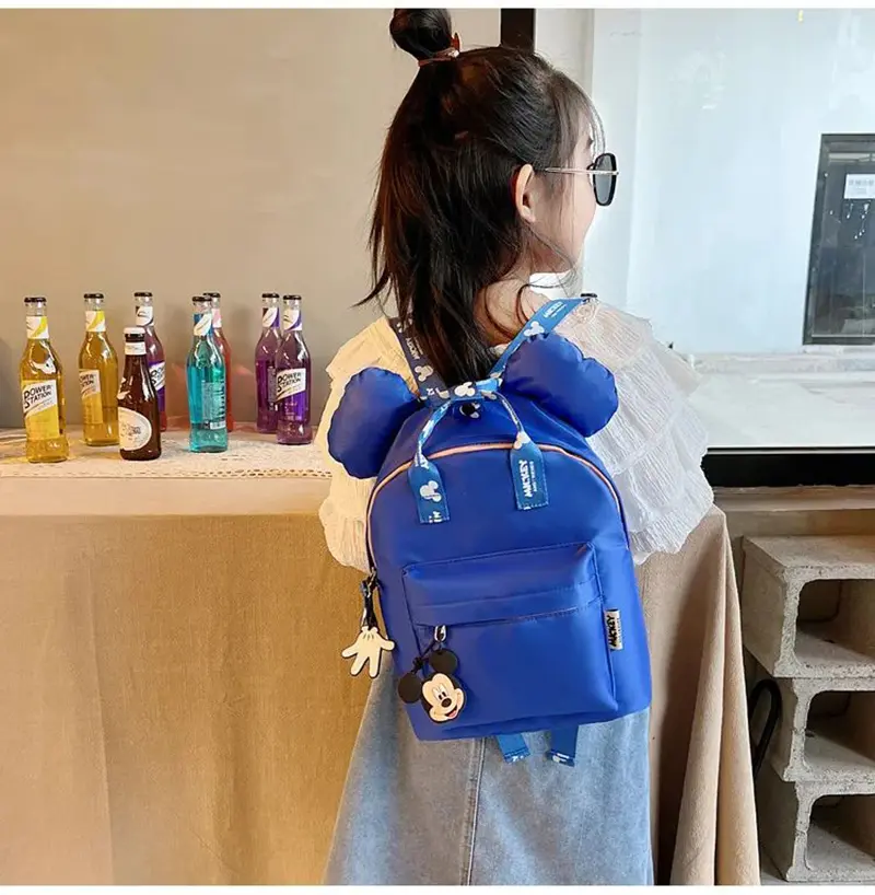 Luxury Children's Gift Schoolbag Disney Joint Backpack Mickey Backpack Small Backpack Kindergarten Schoolbag