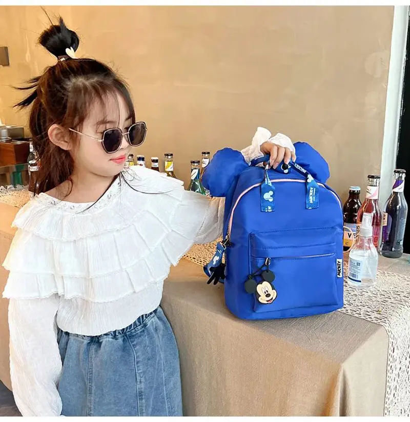 Luxury Children's Gift Schoolbag Disney Joint Backpack Mickey Backpack Small Backpack Kindergarten Schoolbag