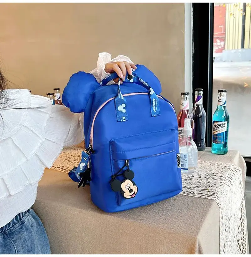 Luxury Children's Gift Schoolbag Disney Joint Backpack Mickey Backpack Small Backpack Kindergarten Schoolbag