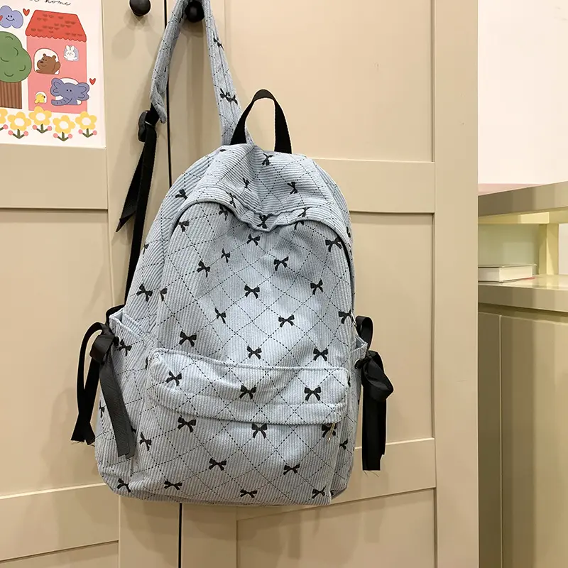 Backpack bag girl student schoolbag student simple light large capacity travel backpack backpack