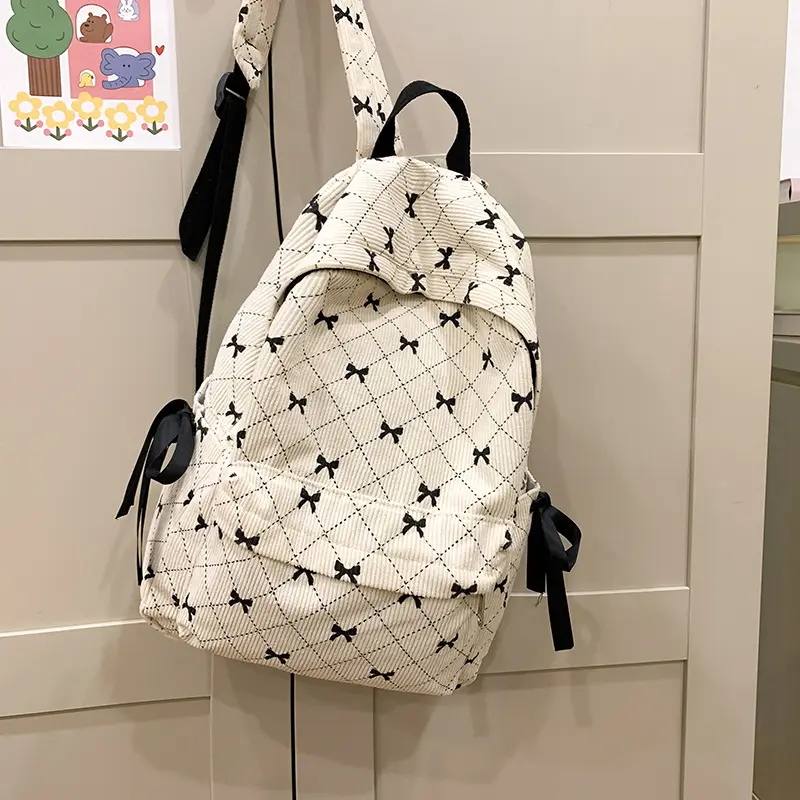 Backpack bag girl student schoolbag student simple light large capacity travel backpack backpack