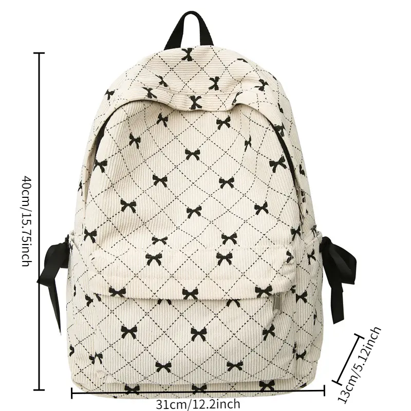 Backpack bag girl student schoolbag student simple light large capacity travel backpack backpack