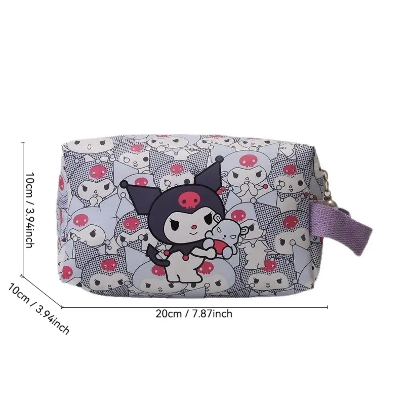 Sanrio Cute Cartoon Large Capacity Makeup Bag Small Outdoor Waterproof Portable Handheld Travel Storage Bag