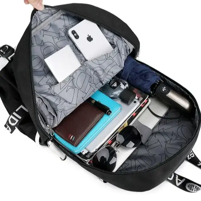 Spiderman USB Teenagers Schoolbags Women Men Laptop Travel Backpack Girl Boys Kids School Book Bags