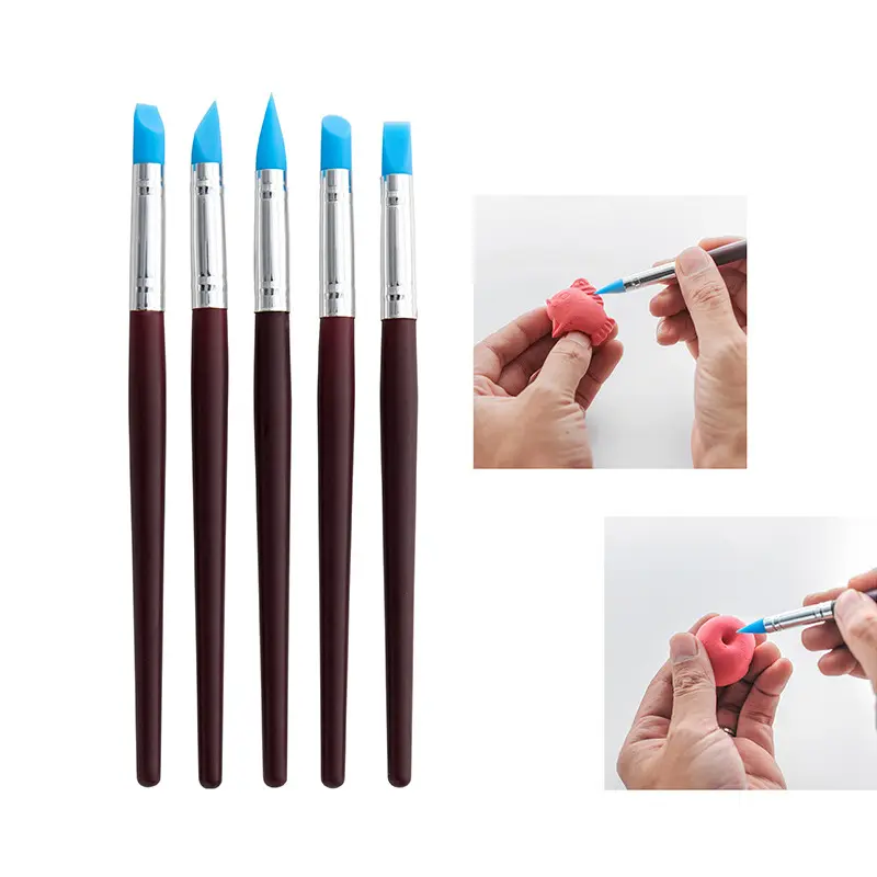 25Pcs Set Clay Ceramics Molding Suit Detail Texture Sculpture Tool Suitable For Beginners Experts DIY Soft Mode Sculpture Parts