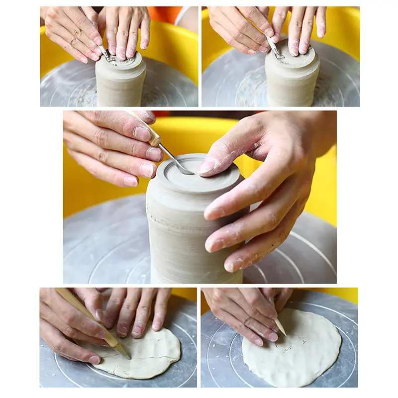 25Pcs Set Clay Ceramics Molding Suit Detail Texture Sculpture Tool Suitable For Beginners Experts DIY Soft Mode Sculpture Parts