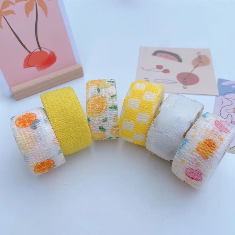 Finger protection bandage sewing to protect fingers, waterproof and easy to tear, self-adhesive joint protection tape 2.5 * 450c