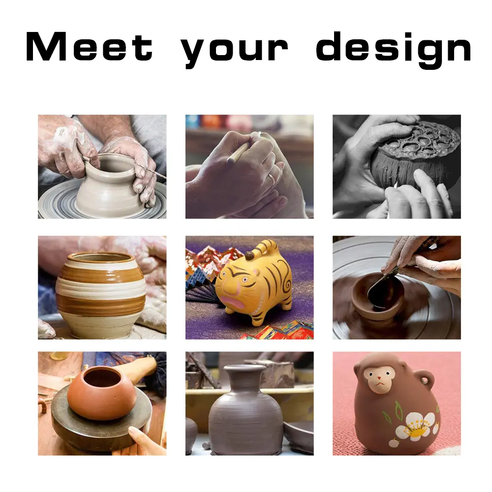 25Pcs Set Clay Ceramics Molding Suit Detail Texture Sculpture Tool Suitable For Beginners Experts DIY Soft Mode Sculpture Parts
