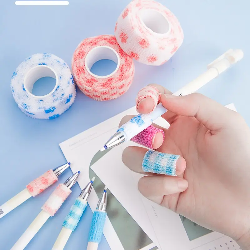 Finger protection bandage sewing to protect fingers, waterproof and easy to tear, self-adhesive joint protection tape 2.5 * 450c