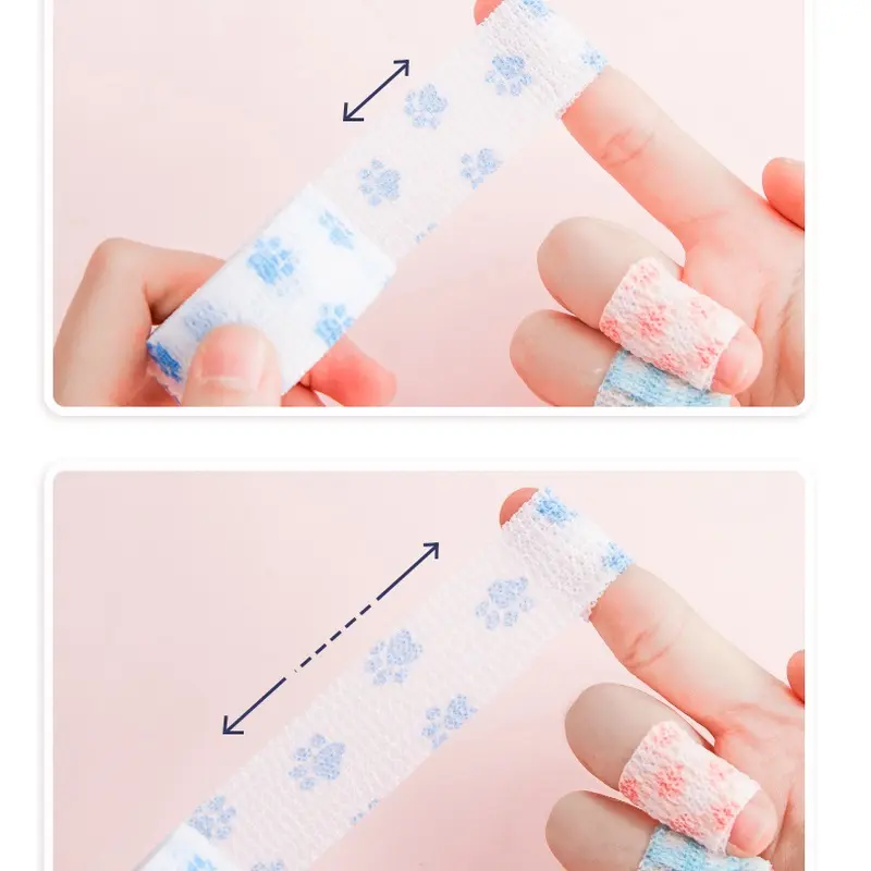 Finger protection bandage sewing to protect fingers, waterproof and easy to tear, self-adhesive joint protection tape 2.5 * 450c