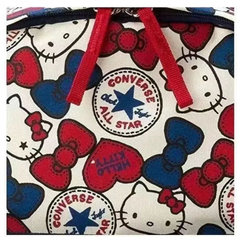 Hello Kittys Backpack Sanrios Water Proof Cute Student Both Shoulders Anime Figure Girl School Bag Large Capacity Kawaii Cartoon
