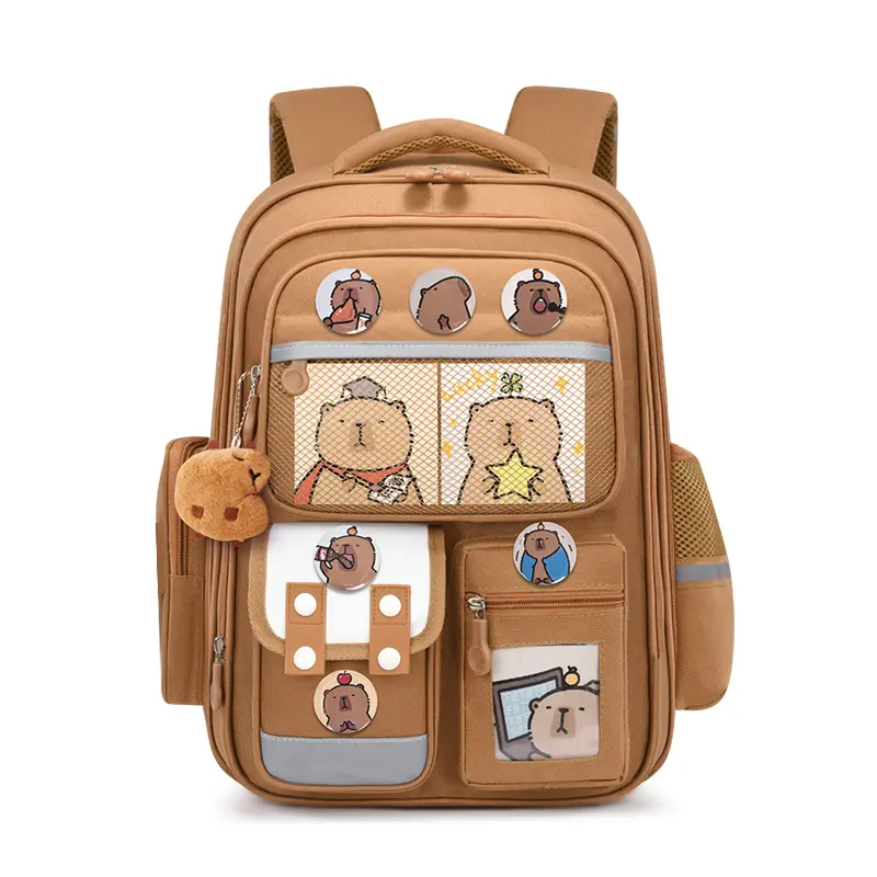 Kuromi Cinnamoroll Capybara My Melody Boy Girls Kids Student Back To School Book Bags, Teenagers Mochila, Laptop Travel Backpack
