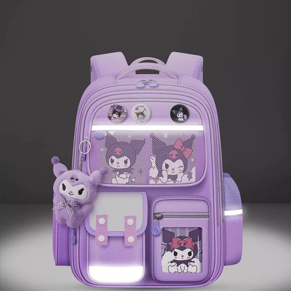 Kuromi Cinnamoroll Capybara My Melody Boy Girls Kids Student Back To School Book Bags, Teenagers Mochila, Laptop Travel Backpack