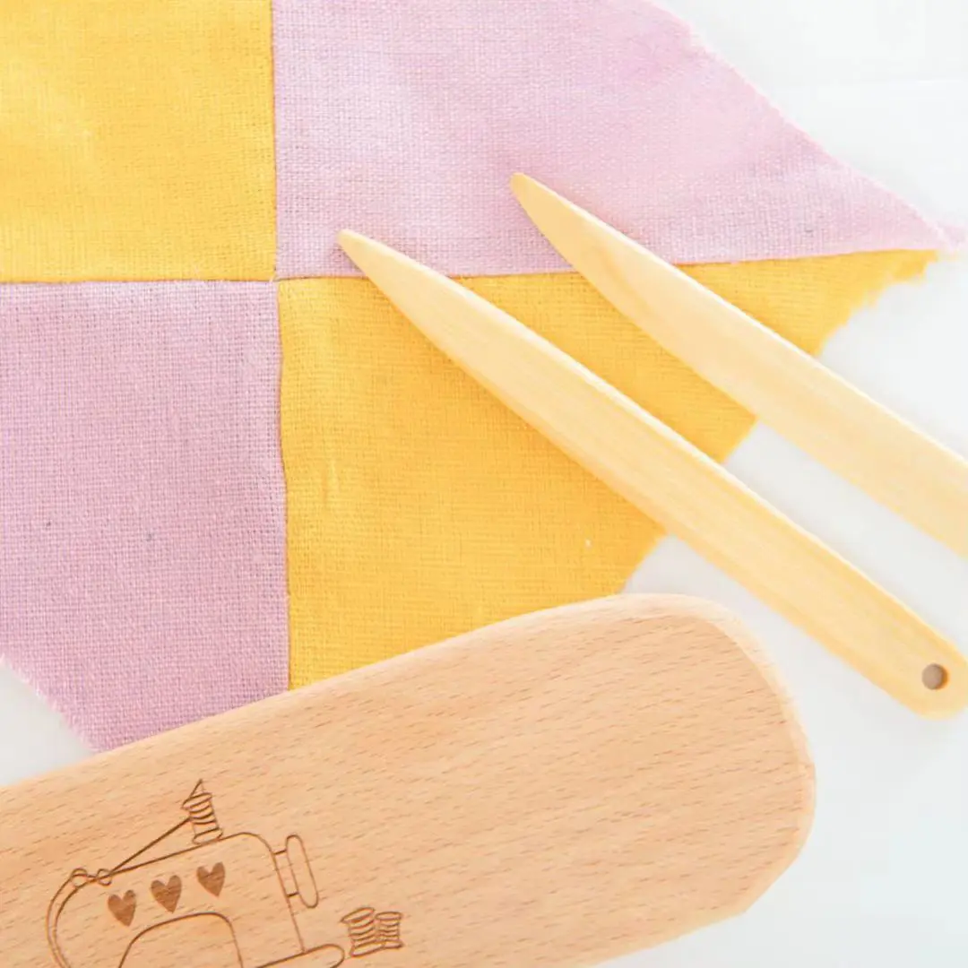 4pcs Wooden Seam Roller Press Quilting Tool Tailors Clapper Seam Flattening Tools Sewing Tailoring Ironing Patchwork Quilting
