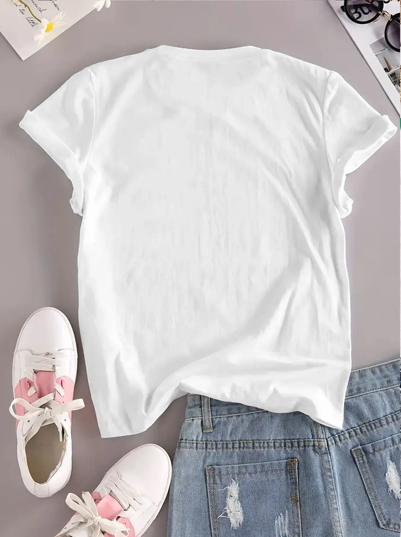 Mickey Mouse Minnie Animated Summer T-Shirt Boys Girls Family Parent-Child Clothing Casual Loose Comfortable Oversized Men Women