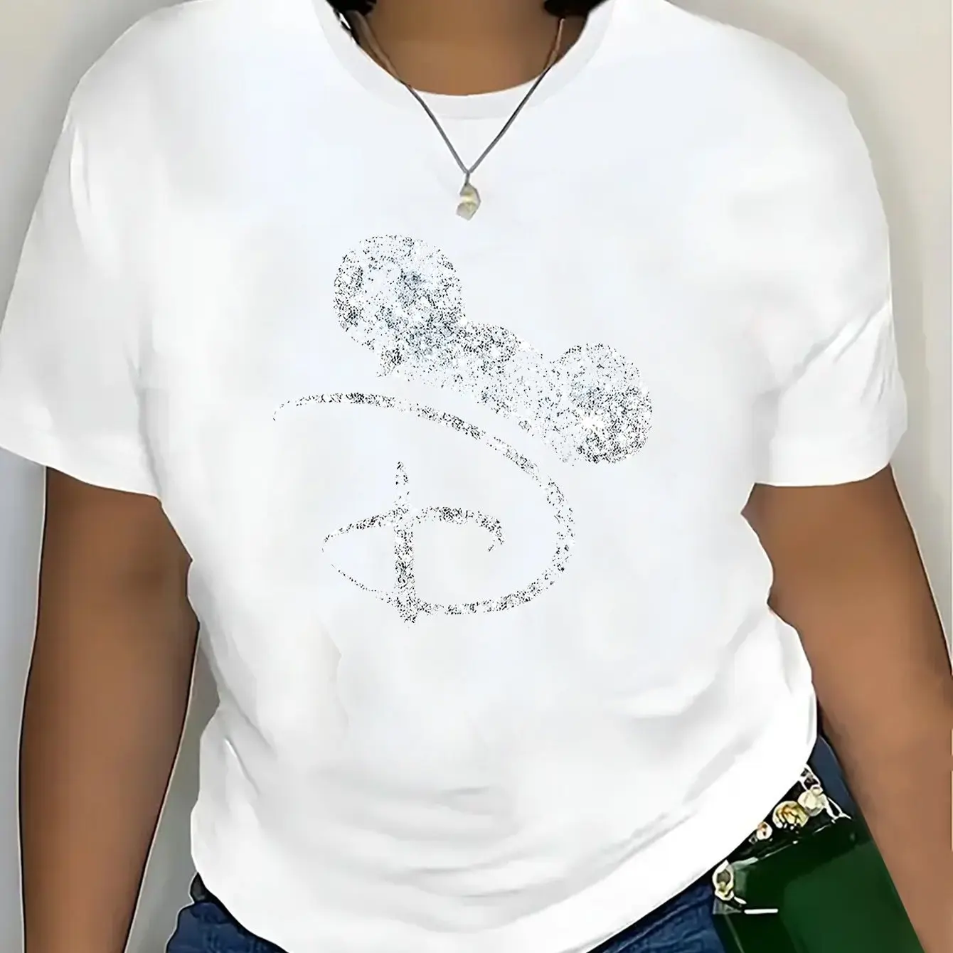 Mickey Mouse Boy Girl Summer T-Shirt Cartoon Family Parent-Child Clothing Casual Comfortable Oversized Short Sleeve Men Women