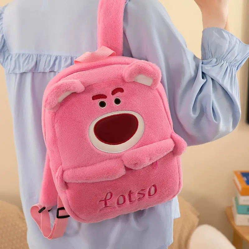 Sanrio Kuromi Cinnamon Dog Melody Cartoon Plush Cute Backpack Women Fashion Small Bags Japanese Style Students School Bag