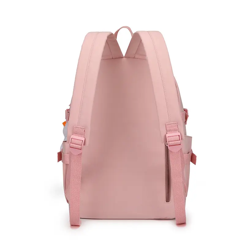 MINISO Large Capacity Hello Kitty Backpack Fashion Kawaii School Bag Waterproof Nylon Fabric for Girl Student