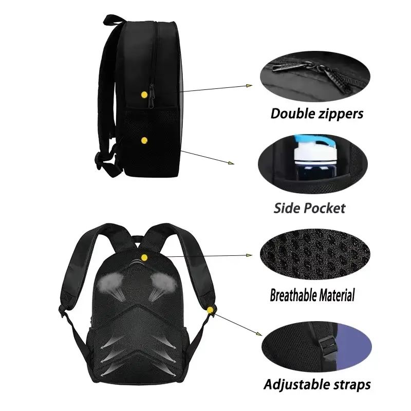 Game The L-legends of Child School Backpack with Lunch Bags ,Pencil Bags ,School Bags for Z-zeldas Boys Girls Best Gift
